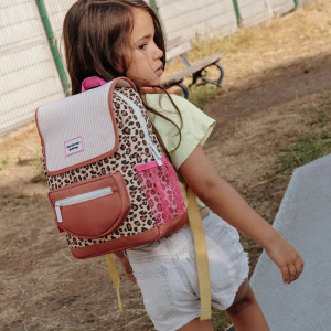 Sac à dos enfant A4 (31 cm) en PET Recyclé "Leopard 6"