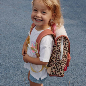 Sac à dos enfant A4 (31 cm) en PET Recyclé "Leopard 6"