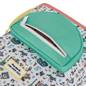 Sac à dos enfant A4 (38 cm) en PET Recyclé "Hossegor"