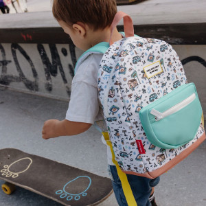 Sac à dos enfant A4 (38 cm) en PET Recyclé "Hossegor"