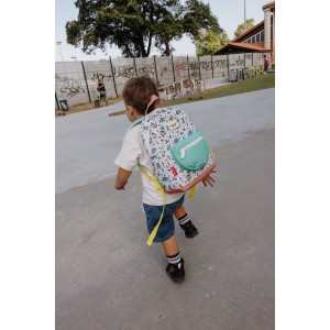 Sac à dos enfant A4 (38 cm) en PET Recyclé "Hossegor"