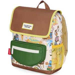 Sac à dos enfant A4 (38 cm) en PET Recyclé "San Francisco" Hello Hossy