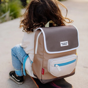 Sac à dos enfant A4 (38 cm) en PET Recyclé Mini "Walnut"