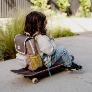 Sac à dos enfant A4 (38 cm) en PET Recyclé Mini "Walnut"