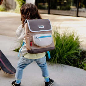 Sac à dos enfant A4 (38 cm) en PET Recyclé Mini "Walnut"