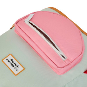 Sac à dos enfant A4 (38 cm) en PET Recyclé Mini "Water Green" Hello Hossy