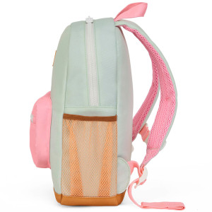 Sac à dos enfant A4 (38 cm) en PET Recyclé Mini "Water Green" Hello Hossy