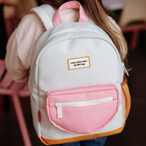 Sac à dos enfant A4 (38 cm) en PET Recyclé Mini "Water Green" Hello Hossy