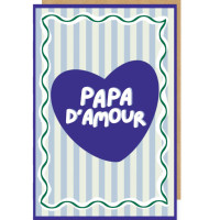 Carte Postale "Papa d'Amour"