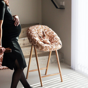 Coque Newborn pour chaise haute TOBO "Season Paper" Charlie Crane