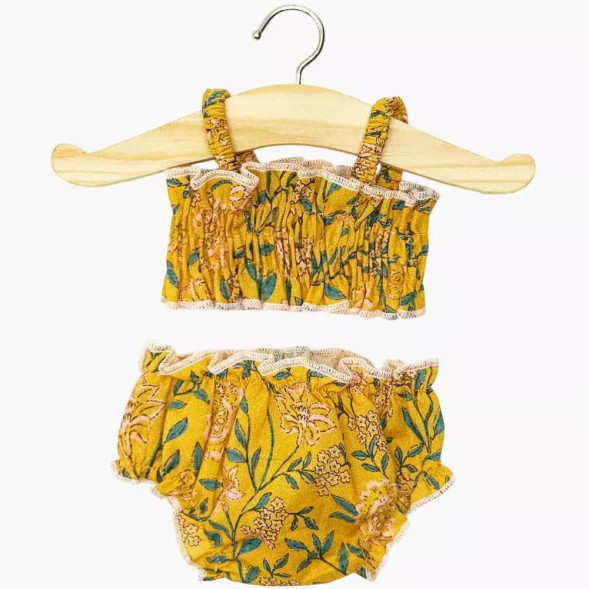 Gordis - Maillot de bain 2 pièces "Fleurs en liane" pour poupon Gordis