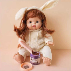 Petit Pot Magique et sa cuillère Tiny Tummies "Chocolat" Tiny Harlow