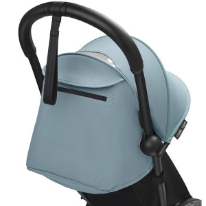 Guidon en simili-cuir "Noir" pour poussette YOYO3 de Stokke