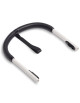 Guidon en simili-cuir "Blanc" pour YOYO3