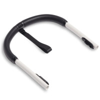 Guidon en simili-cuir "Blanc" pour YOYO3