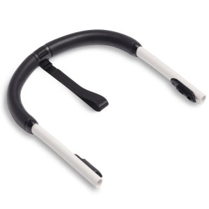Guidon en simili-cuir "Blanc" pour poussette YOYO3 de Stokke
