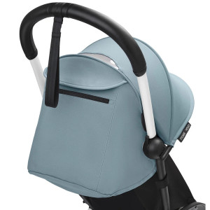 Guidon en simili-cuir "Blanc" pour poussette YOYO3 de Stokke