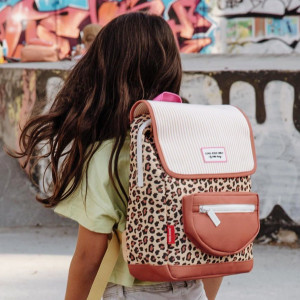 Sac à dos enfant A4 (31 cm) en PET Recyclé "Leopard 6"