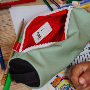 Trousse à crayons enfant "Mini Pistache"  Hello Hossy