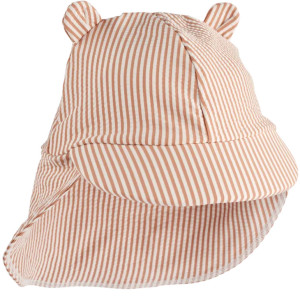 Chapeau saharienne bébé anti-UV Senia "Rayures Pale Tuscany" Liewood