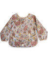 Bavoir manches longues imperméable (6-24 mois) "Retro Flowers"