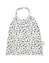 Bavoir à élastique en coton César "Graou" (6-36 mois)