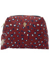 Trousse de toilette en coton Jade "Graou Brique"