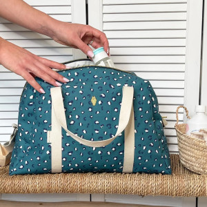 Sac à langer en coton Joseph "Graou Orage" Milinane