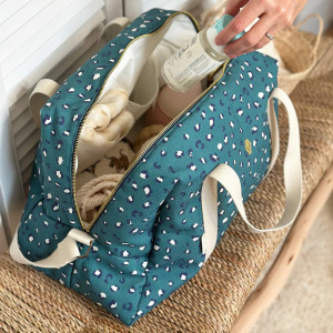 Sac à langer en coton Joseph "Graou Orage" Milinane