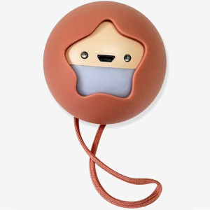 Veilleuse nomade LED "Little Moon Beige" Pabobo