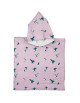Poncho de bain en coton et éponge Teo "Macareux" (2-4 ans)