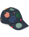 Casquette en coton bio Danny "Universe Navy"