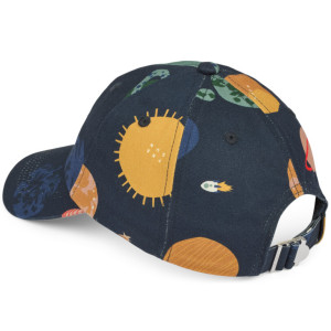Casquette enfant en coton bio Danny "Universe Navy" Liewood