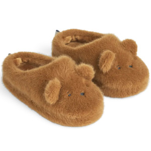 Chaussons enfant en peluche Aviaja "Ours"
