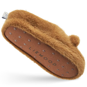 Chaussons enfant en peluche Aviaja "Ours"