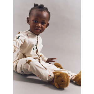 Chaussons enfant en peluche Aviaja "Ours"