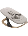 Transat bébé en bois de hêtre Bugaboo Giraffe "Blanc Polaire"