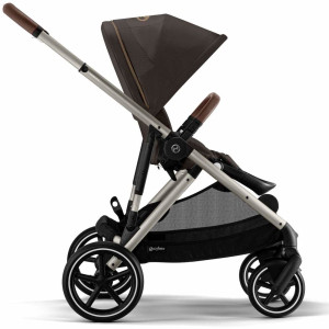  Poussette Gazelle S2 châssis taupe "Chocolate Brown" Cybex