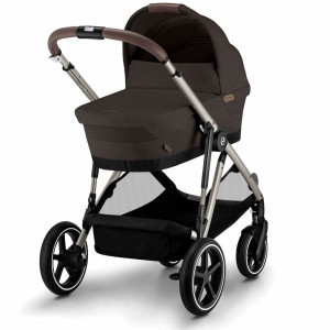  Poussette Gazelle S2 châssis taupe "Chocolate Brown" Cybex
