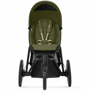 Poussette Avi Spin chassis noir "Moss Green"