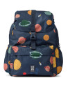 Sac à dos enfant A4 (36 cm) en PET recyclé Johnny School "Universe Navy" Liewood