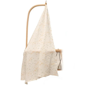 Voile pour berceau Kumi en gaze de coton bio "Pia"