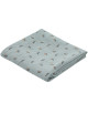 1 maxi-lange en gaze de coton bio "Peppy Penguins" (110x110 cm)