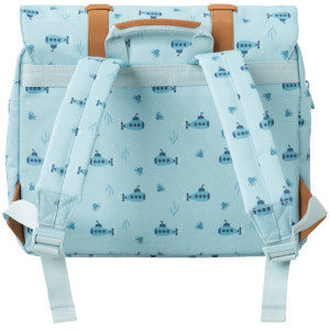 Cartable fille et garçon pour maternelle et CP (A4) "Submarine" Fresk