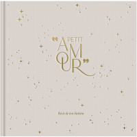 Livre de naissance Petit Amour "Beige"