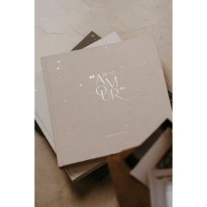 Livre de naissance Petit Amour "Beige" Zakuw