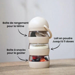Boite doseuse de lait So Mimi "Sand" Elhée