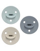 Tétines physiologiques en silicone Choochoo "Buddy" (6 mois et +) (x3)