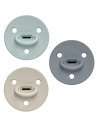 Tétines physiologiques en silicone Choochoo "Buddy" (6 mois et +) (x3)