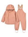 Ensemble (Veste + Salopette) imperméable en PET recyclé Manu "Pale Tuscany"